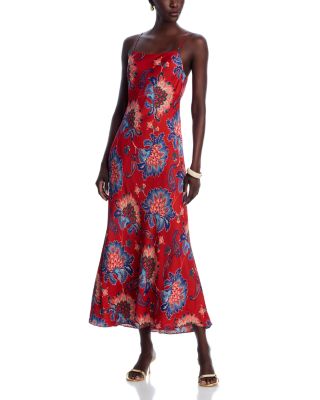 Luang Red Maxi Dress