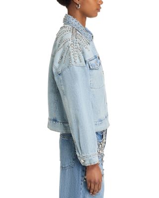 Embellished Denim Jacket - Exclusive