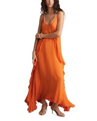 REISS - Eden Ruffle Dress