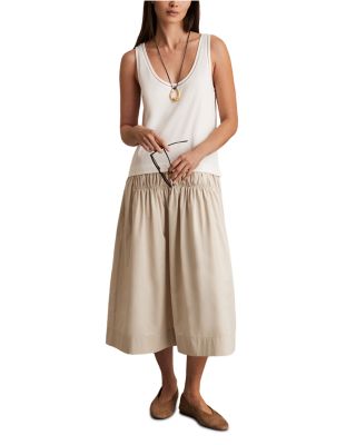 REISS - Wren Mixed Media Dress