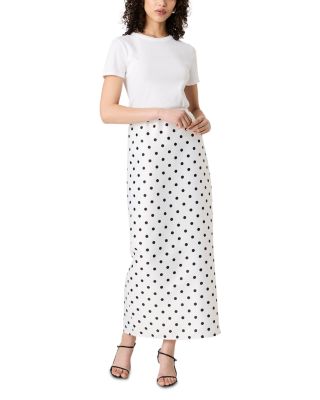 Polka Dot Maxi Skirt
