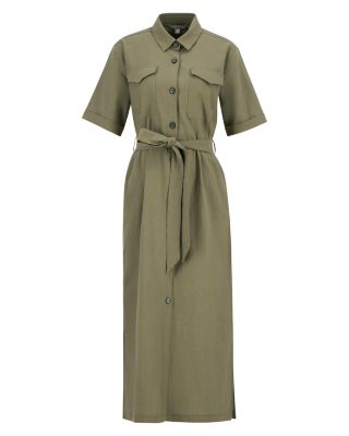 Nicole Maxi Shirt Dress