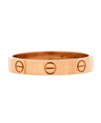 Pre-Owned Cartier - Love Wedding Band Ring 18K Rose Gold