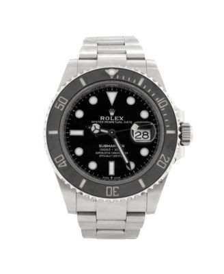 Pre-Owned Rolex - Oyster Perpetual Submariner Date Automatic Watch in Stainless Steel and Cerachrom 41mm