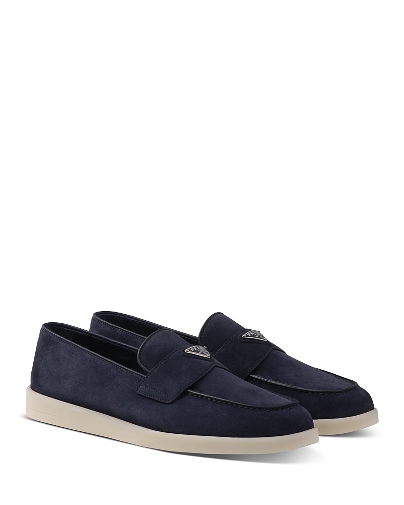 Prada Men's Suede Loafers