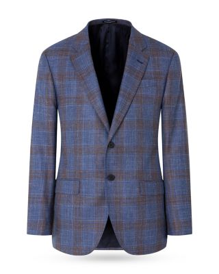 Regular Fit Plaid Blazer