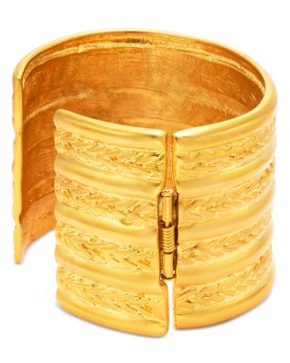 Jackie Onassis Braided Cuff Bracelet