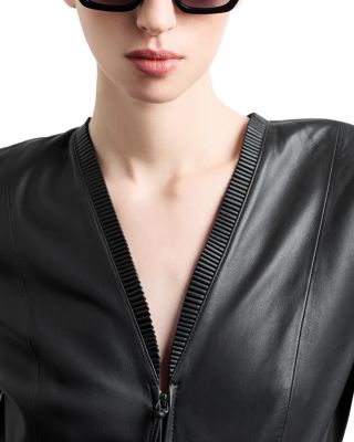 Nappa Leather Slim Fit Jacket