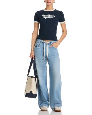 Mica New York Ringer Tee