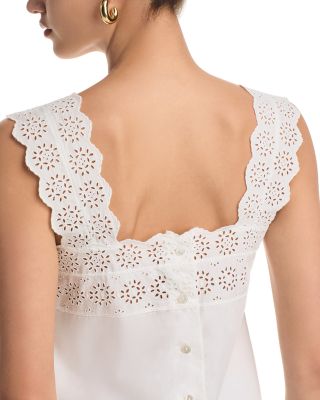 The Eyelet Tank Top