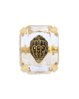 KURT GEIGER LONDON - Stone Eagle Head Statement Ring