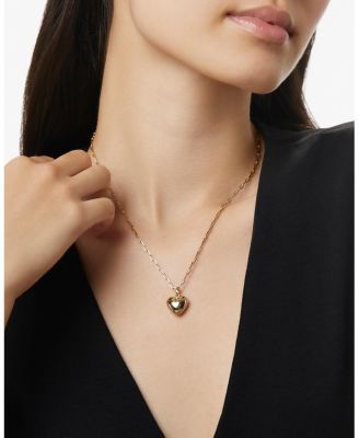 Puffed Heart Necklace - Lev