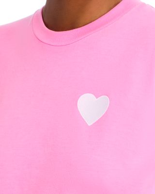 Embroidered Heart Tee - Exclusive