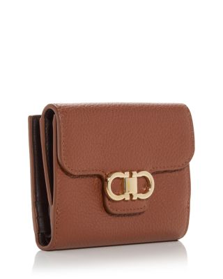Gancini Leather Wallet