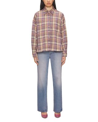 Adeline Plaid Button Down Shirt