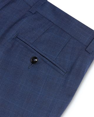 Jefferson Check Classic Wool Modern Fit Suit Pants
