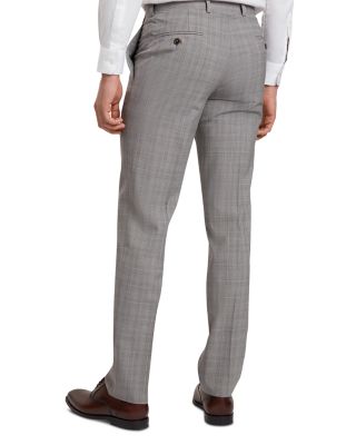 Ted Baker Classic Wool Blend Check Slim Fit Suit Pants