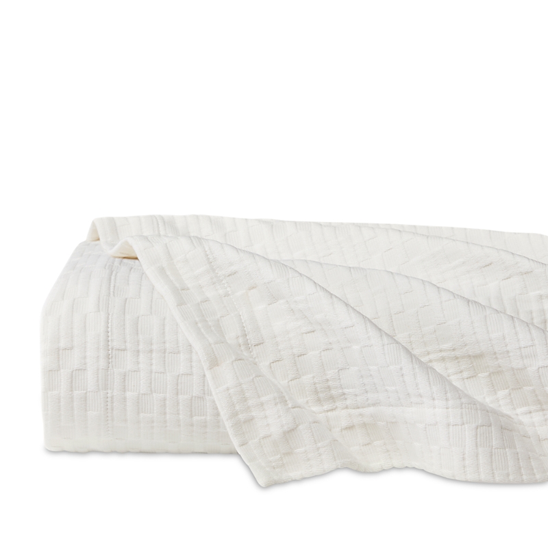 Sferra Lecce Textured Coverlet, King In Oyster