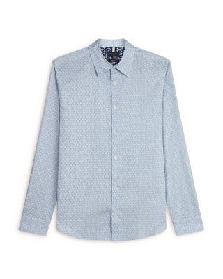 Alphais Long Sleeve Regular Fit Button Down Shirt