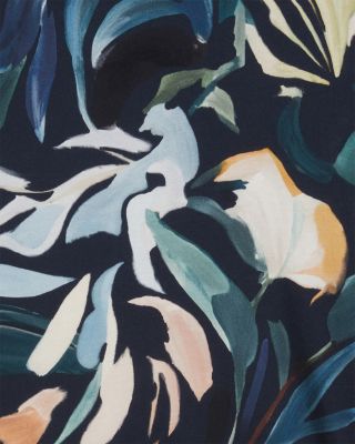 Almoi Short Sleeve Floral Print Tee