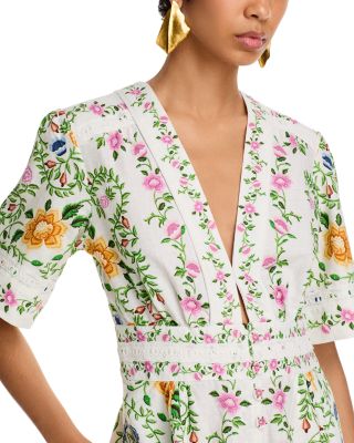Folk Floral Romper - Exclusive