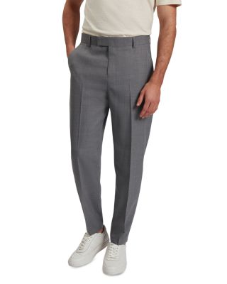 Selwynt Lightweight Wool Blend Tapered Fit Trousers