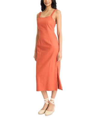 Side Slit Midi Dress