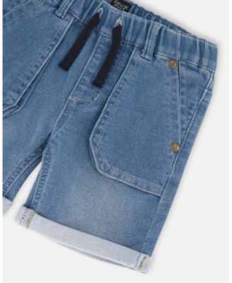 Boys' French Terry Denim Short - Little Kid, Big Kid