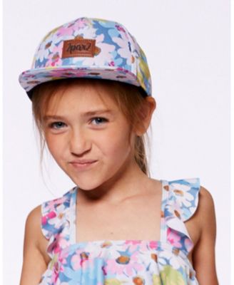  Girls' Printed Flowers Cap - Baby