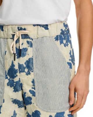 Contrast Cotton Shorts
