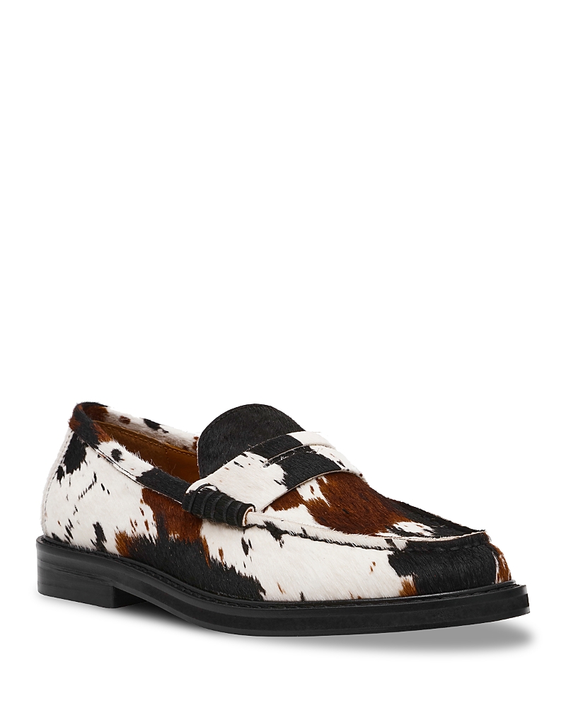 STEVE MADDEN WOMEN'S MADISON CALF HAIR LOAFERS