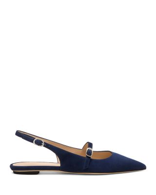 Women's Emilia Pointed Toe Slingback Mary Jane Shoes