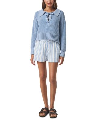 Roxie Lace Up Sweater