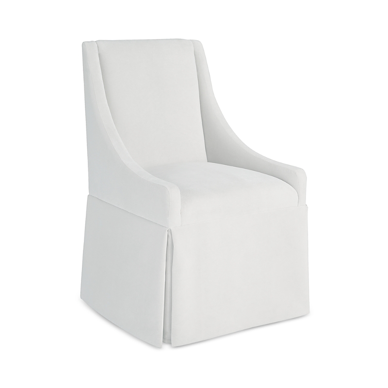 Universal Lea Dining Chair In Pavane White