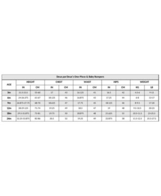 Girls' Organic Cotton Romper with Frills - Baby