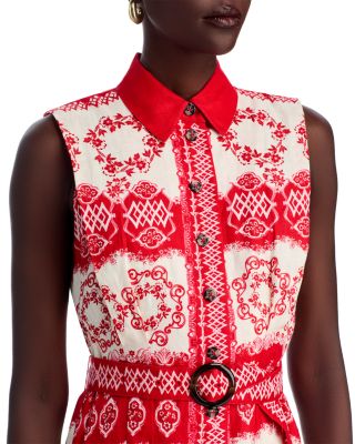 Nya Linen Midi Dress