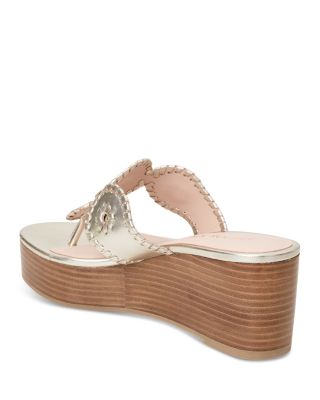 Women's Kimberly Mid Wedge Platform Sandals