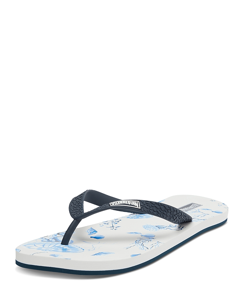 Vilebrequin Flip Flops Medusa And Shells In Multi
