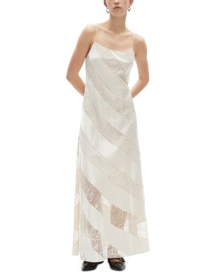 The Kooples - Lace Trim Maxi Dress