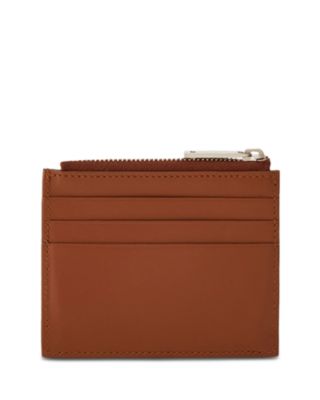 Florence Leather Zipper Card Holder 