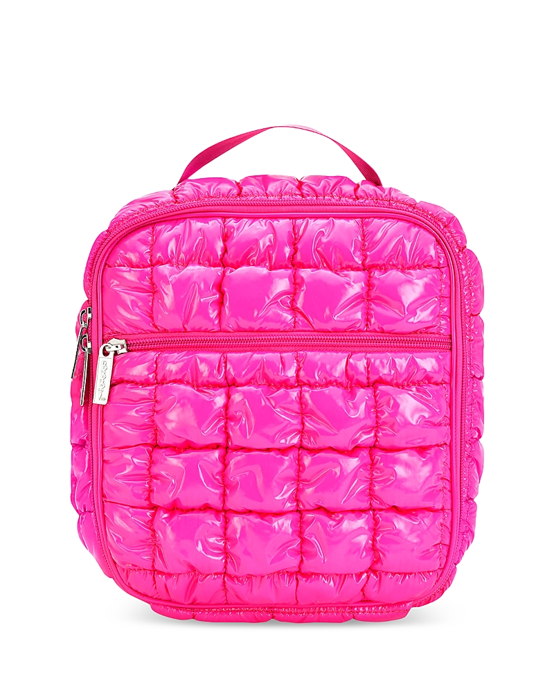 Iscream Girls' Shiny Puffer Lunch Tote