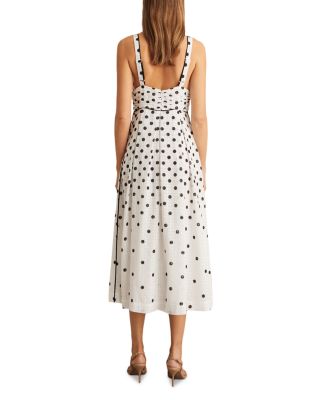 Dottie Polka Dot Midi Dress