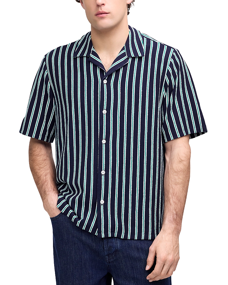 Madewell Lisbon Regular Fit Knit Camp Shirt
