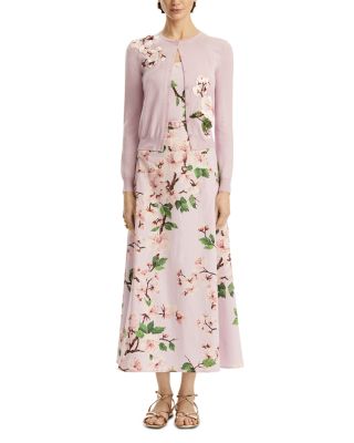 Wool Floral Appliqu&eacute; Cardigan