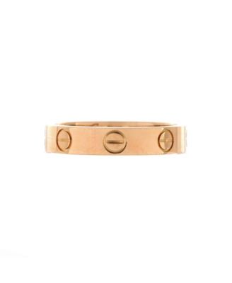 Pre-Owned Cartier - Love Wedding Band Ring 18K Rose Gold