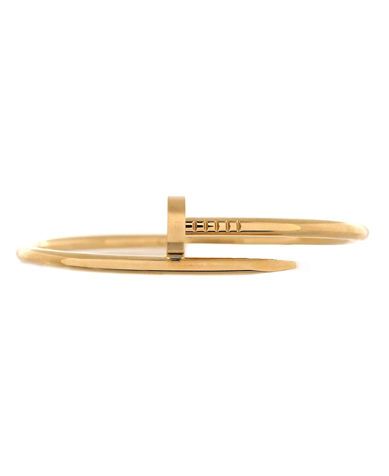 Pre-owned Pre-owned Cartier Cartier Classic Juste Un Clou Bracelet 18k Gold