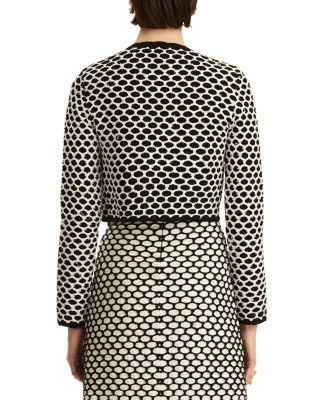 Honey Comb Sequin Knit Jacket