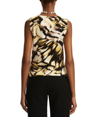 Butterfly Print Tank Top