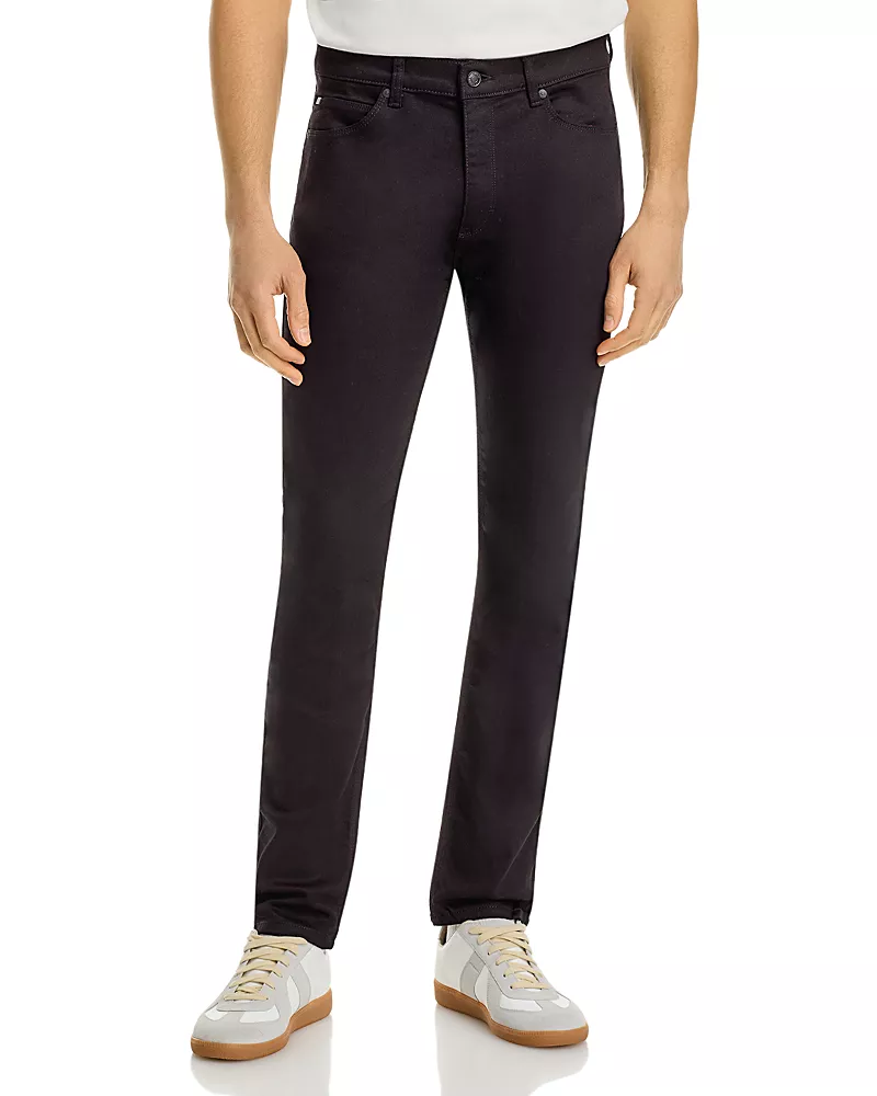 Hugo 708 Slim Fit Jeans in Black