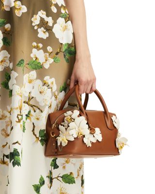 Sleeveless Ombre Ankle Length Cherry Blossom Dress